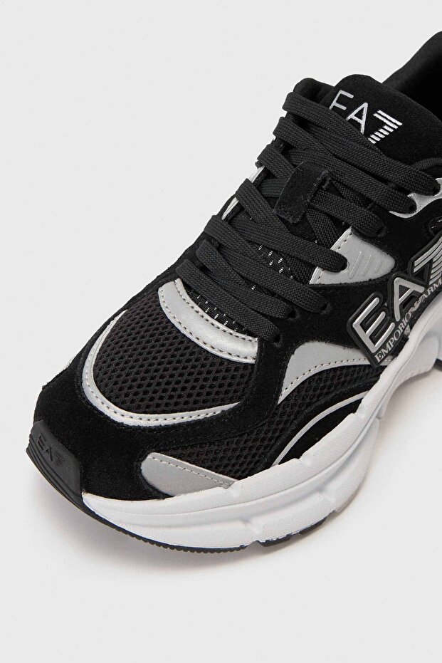 Erkek Ea7 Sneaker - Siyah/Gri - 5