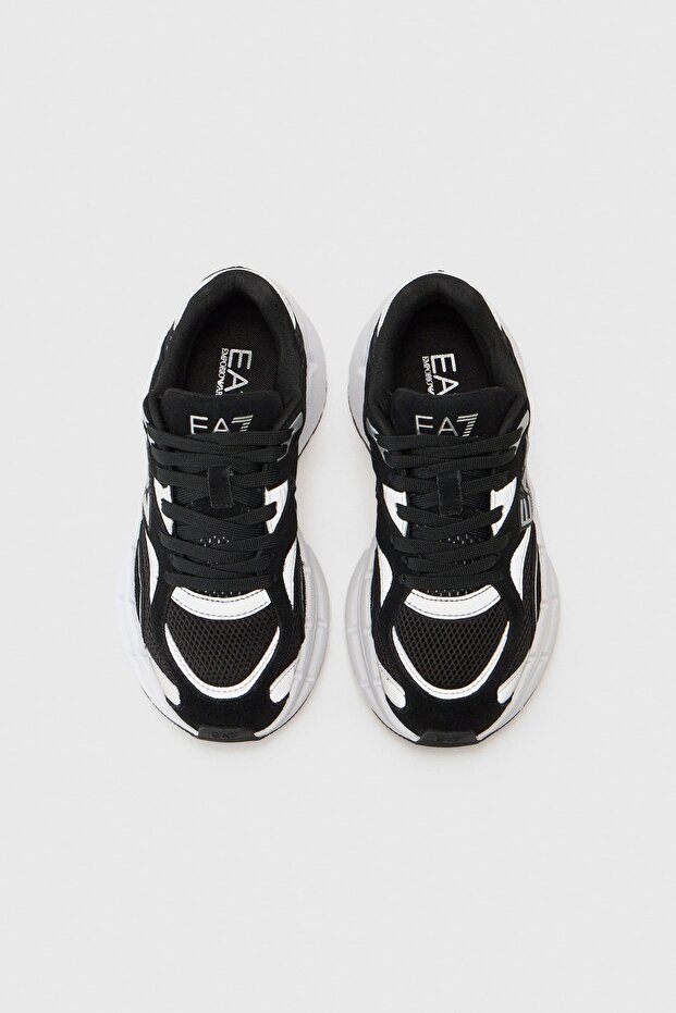 Erkek Ea7 Sneaker - Siyah/Gri - 4