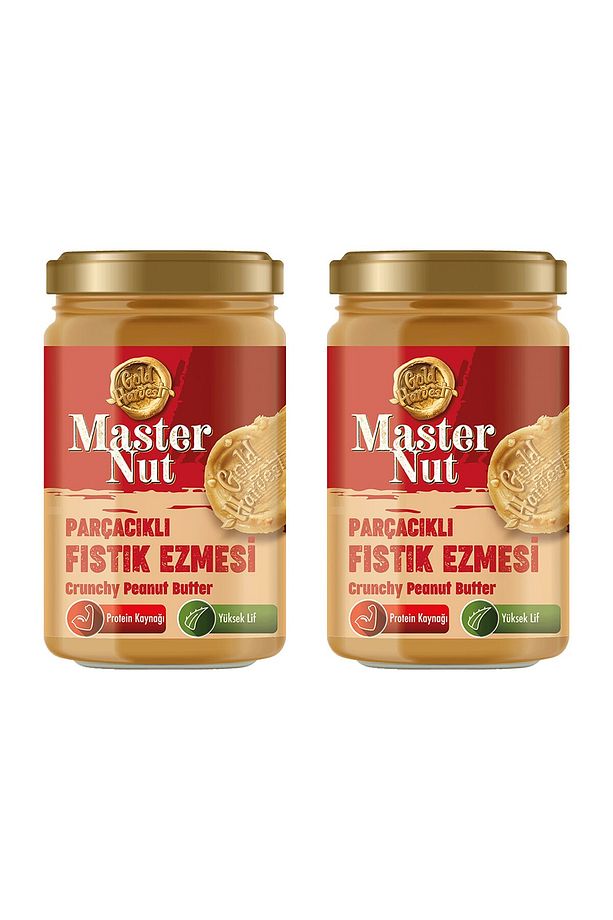 Parçacıklı Fıstık Ezmesi 300 gr x 2 Adet - 1