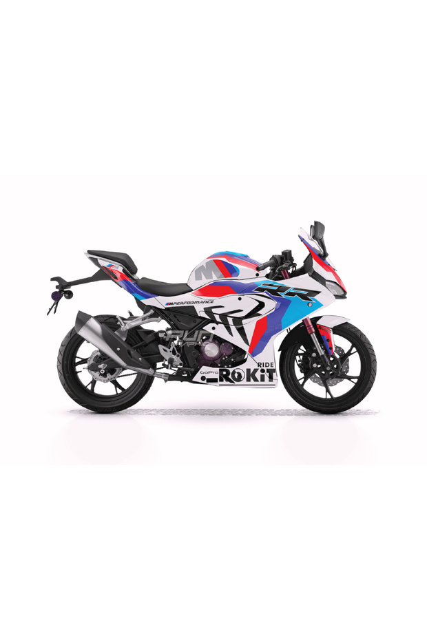 Rks Srk 12-250R Bmw Rr Fairing Model Graphic Sticker Kit