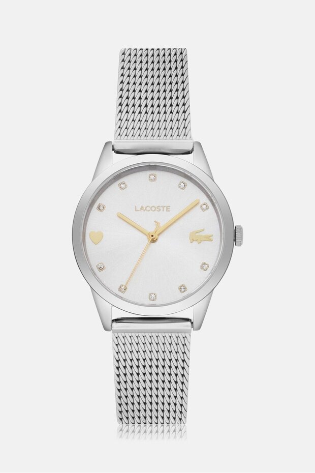 Women 2001307 Stainless Steel Watch 28 Mm, Silver