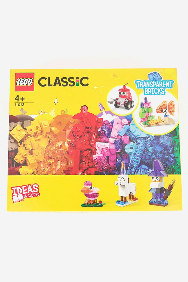 500 Piece 11013 Classic Creative Building Blocks Toy Set, Red/yellow Combo - 1