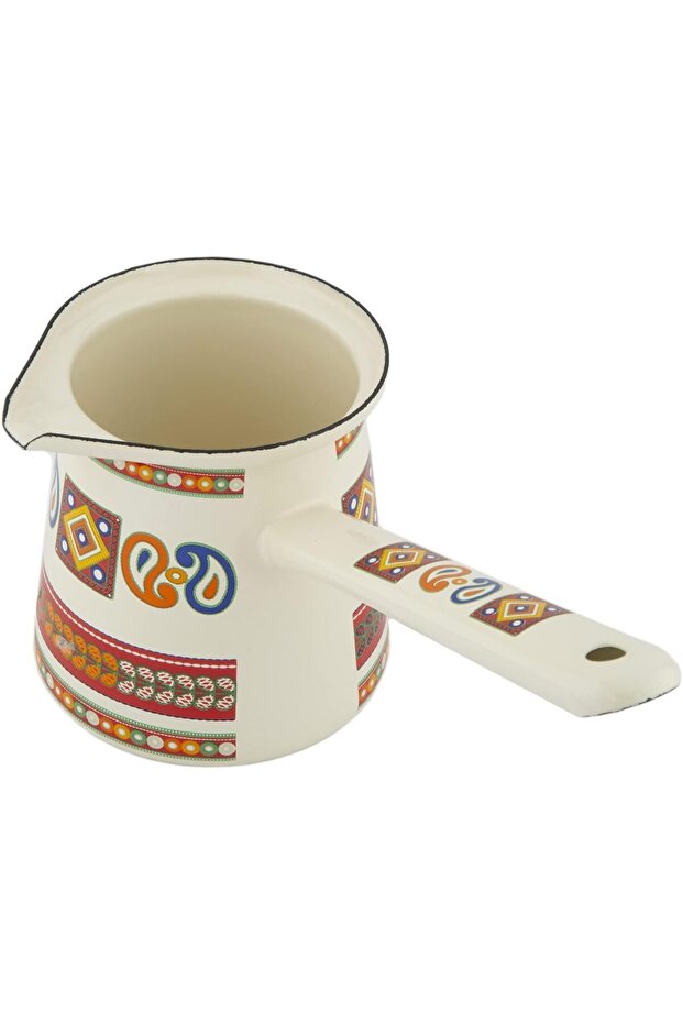 ENAMEL WARE COFFEE WARMER (FABRIC PILLOW DESIGN) SIZE : 8"