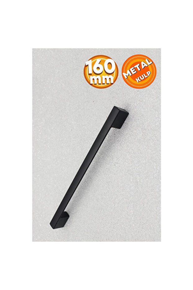Bridge Kitchen Handle Drawer Cabinet Handle Metal Handle Furniture Cabinet Handles 160 mm Black(4Pcs)