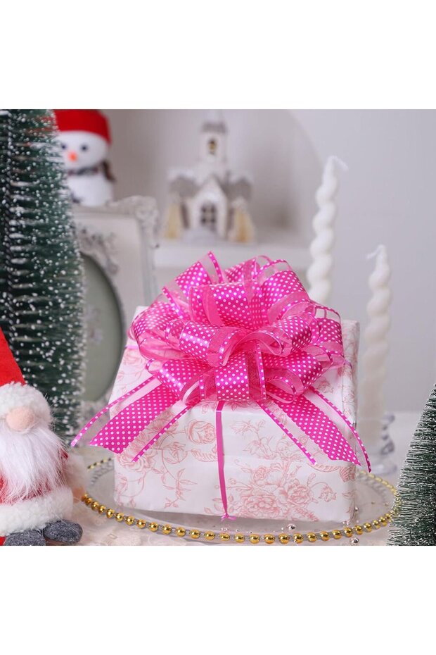 شريط سحب على شكل زهرة للهدايا - 4