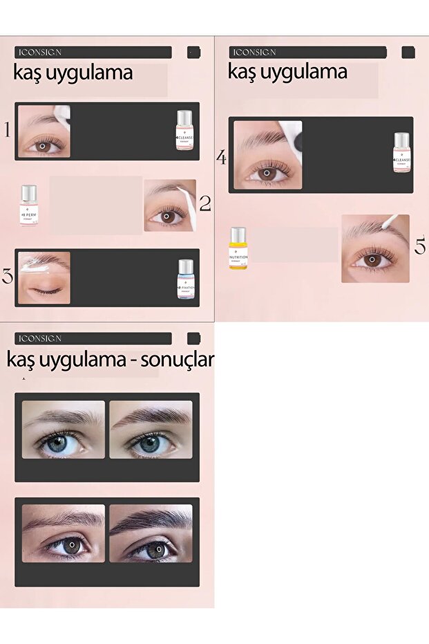 Lifting Seti - Kirpik Perması Kirpik Kaldırma Seti - Kaş Sabitleyici Multi Kullanım 721671 - 3