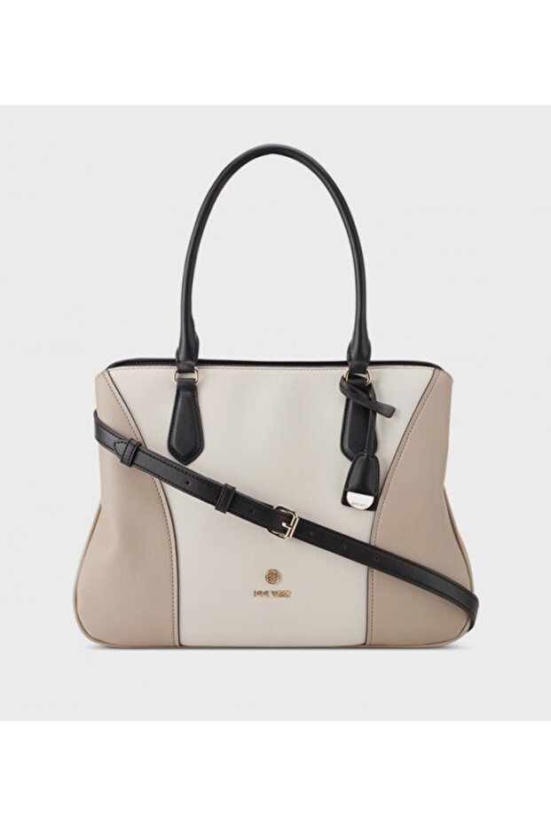 Bloomfield Color Block Satchel Bag