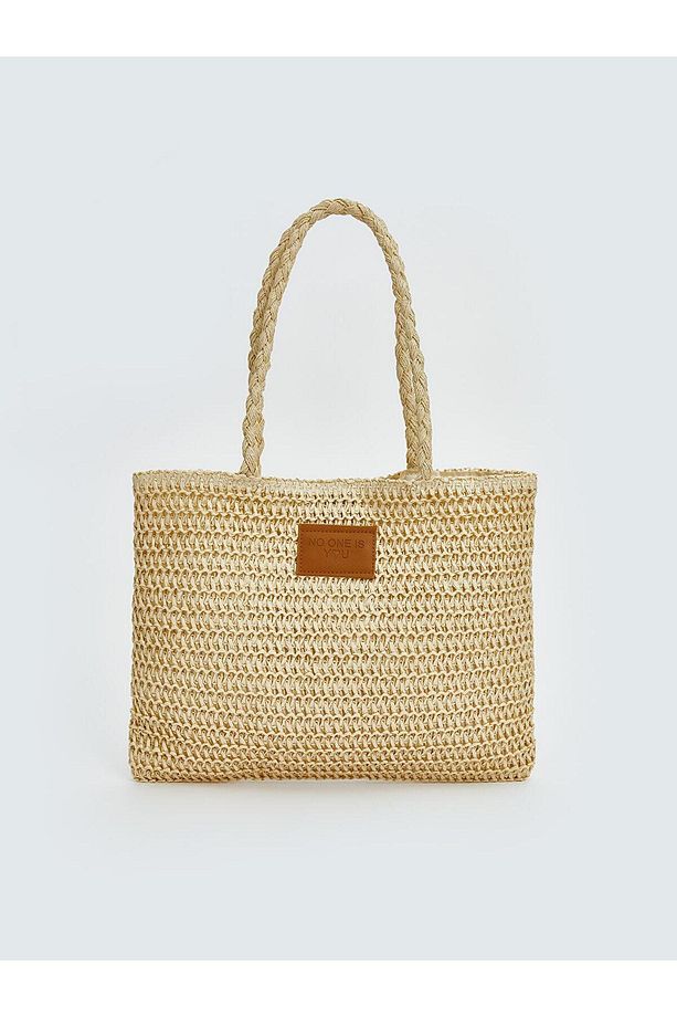 LCW ACCESSORIES Kız Çocuk Hasır Omuz Çantası (S5) - 1