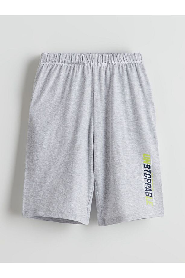 Beli Lastikli Erkek Çocuk Pijama Şort 2'li - 2