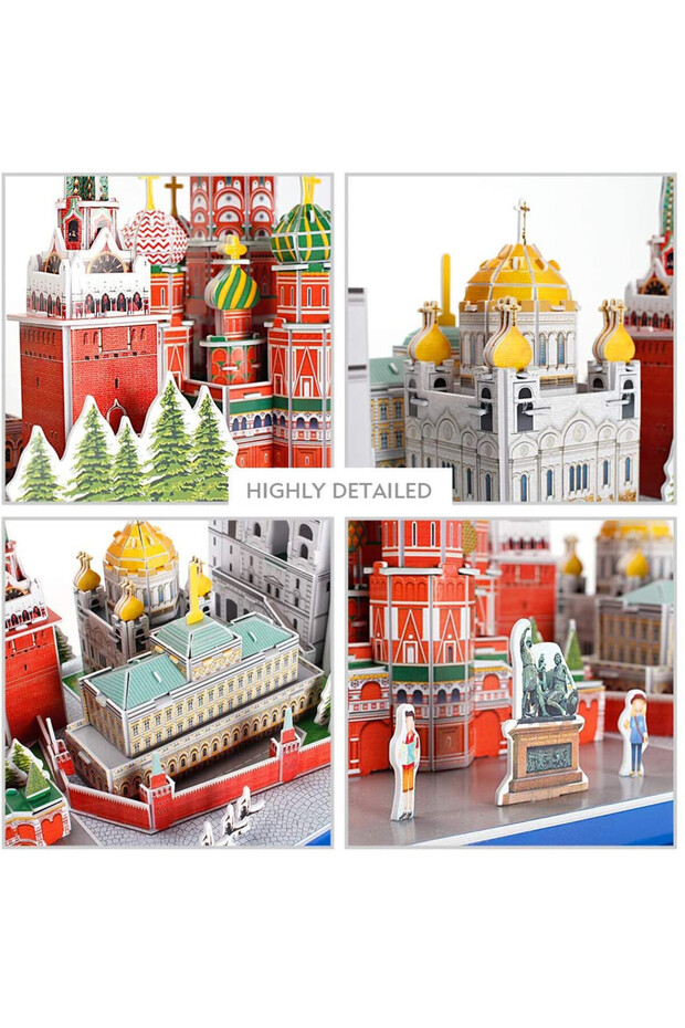 - Puzzle 3D Moscova 204 piese - 4