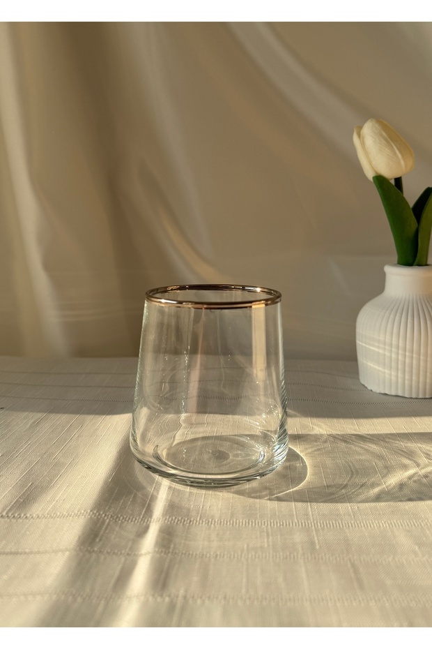 Set of 6 Vera Platinum Water Glasses 270ml