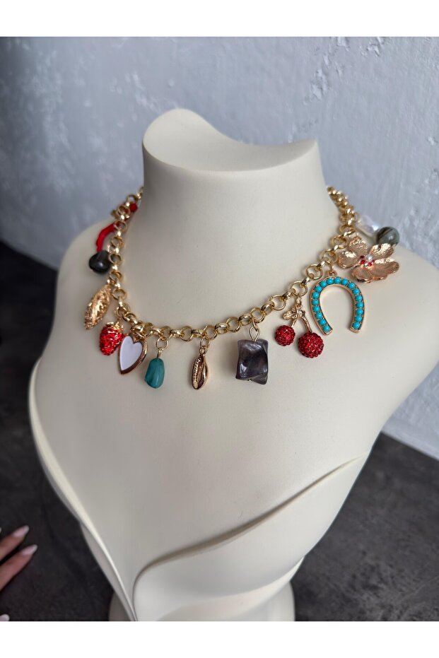 FİGÜRLÜ CHARM KOLYE - 2