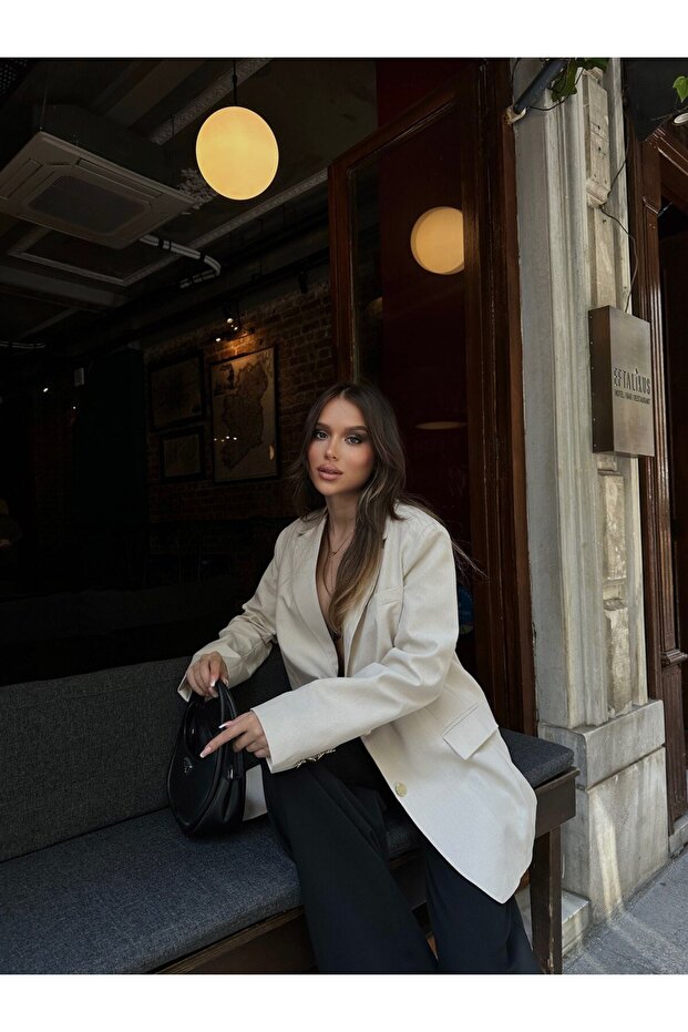 Kadın Blazer Ceket - 3