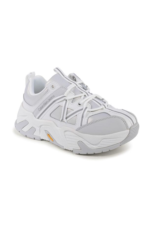 Logolu Hakiki Deri Sneaker Ayakkabı YW0YW01062YBR AYAKKABI YW0YW01062 YBR - 2