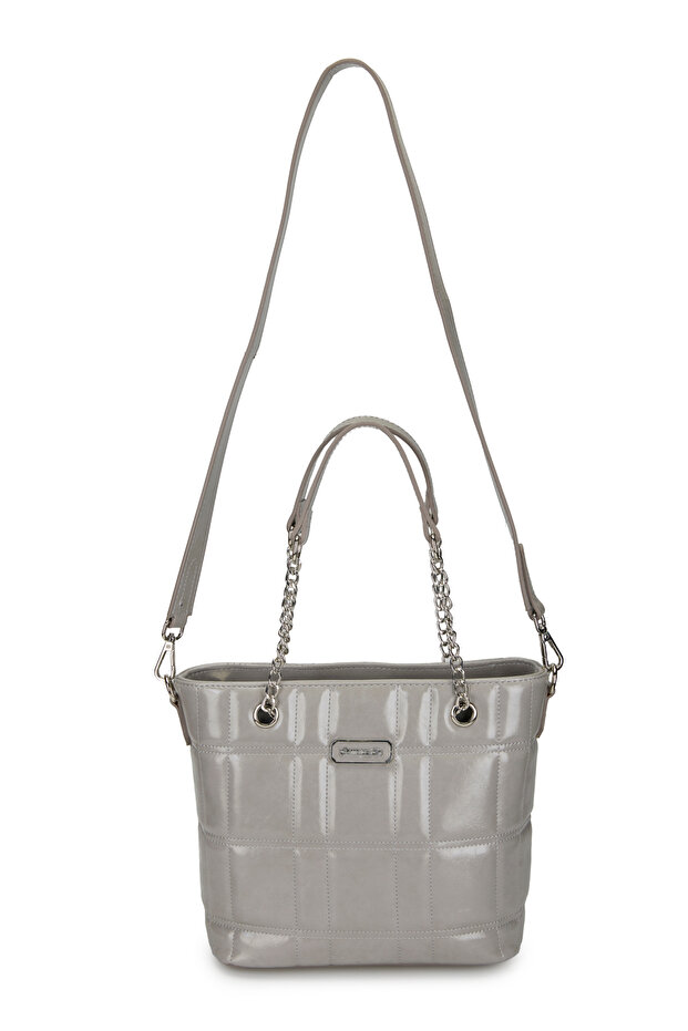 Gray Women's Shoulder Bag 05Pc24K852