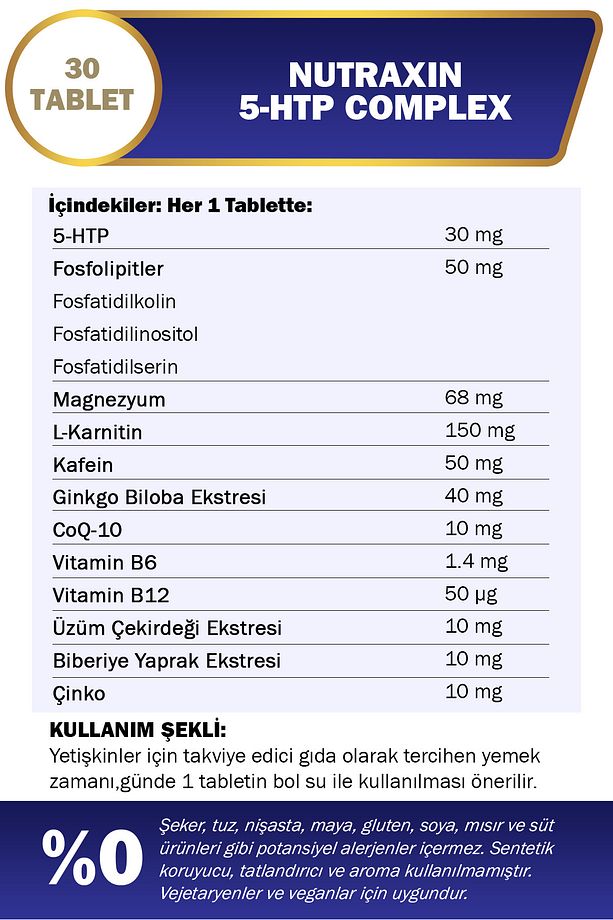 5-htp Complex 30 Tablet - 3