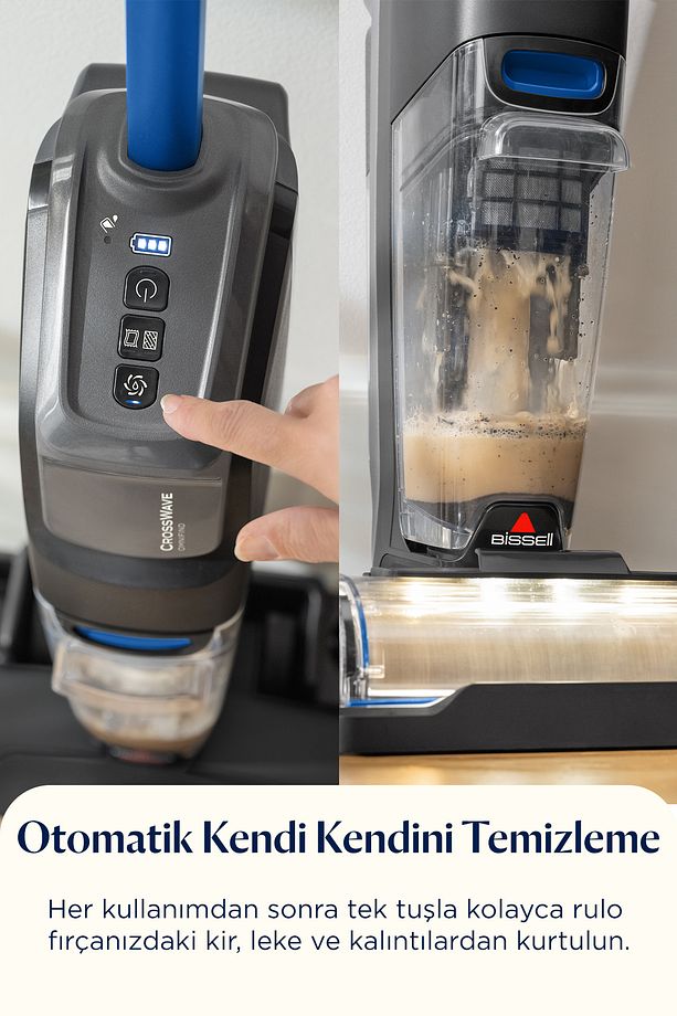 CrossWave OmniFind Islak&Kuru Süpürme ve Silme Makinesi - 7