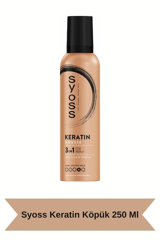Keratin Köpük 250 ml - 2 Adet - Saç Onarıcı ve Besleyici - 3