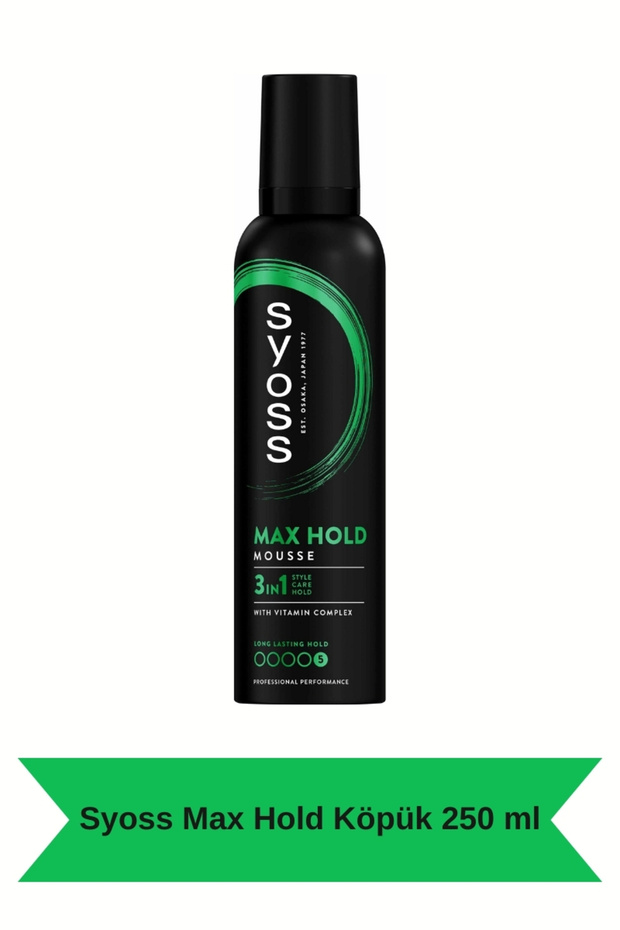 Köpük Maximum Tutuş 250 ml - 2 Adet - Güçlü Tutuş için - 2