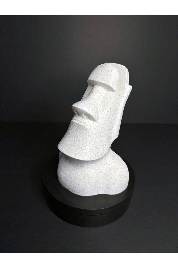 Moai Heykel Görünümlü Gözlük Standı - Dekoratif Organizer - 7