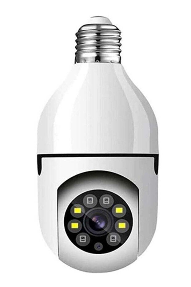 كاميرا أمان بانورامية 360 درجة بتقنية واي فاي بدقة 1080 بكسل - 1