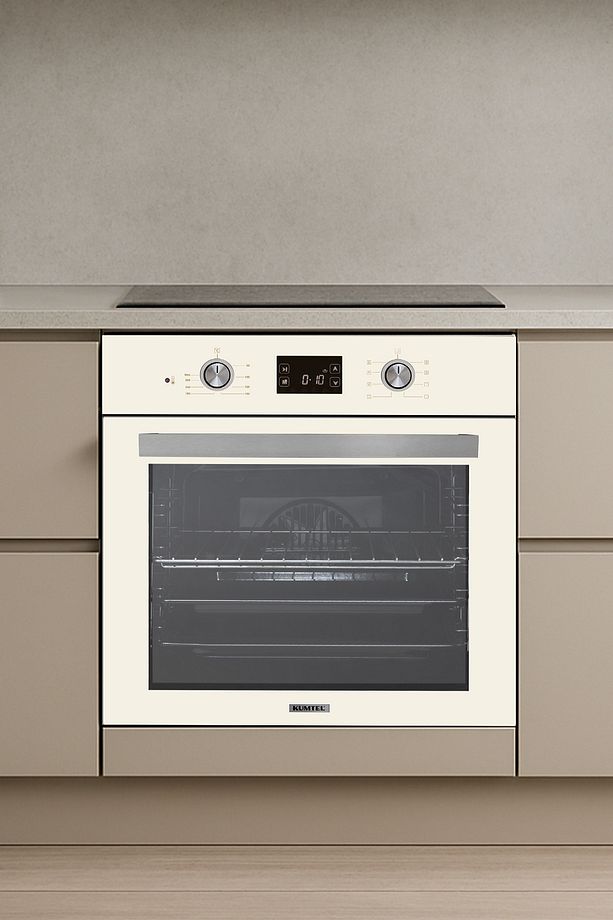 Digital Bej Cam Ankastre Fırın 9 Prog. B66-SF3 (DDT) - 2