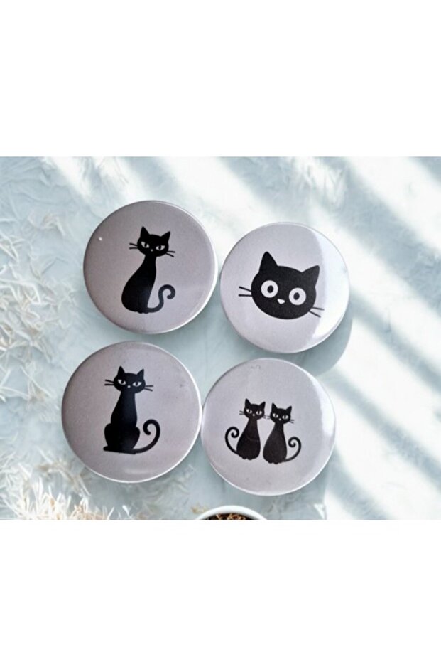 Kedi Rozet Seti - 3