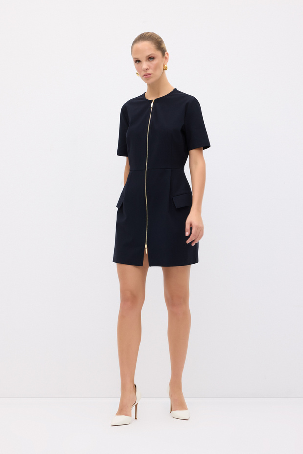 Fermuarlı Elbise - 3