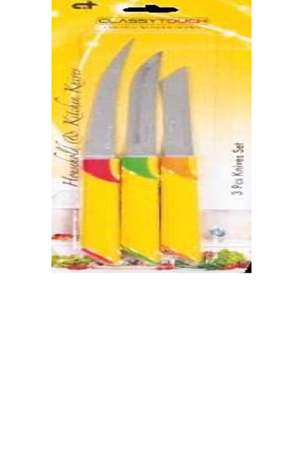 مجموعة سكاكين كلاسي تاتش مكونة من 3 قطع - 1