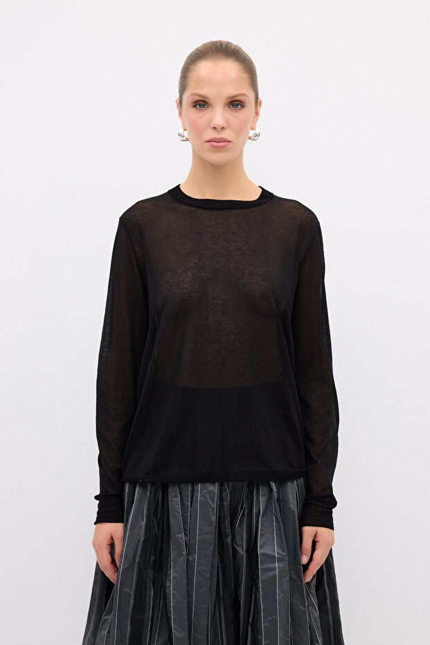 Transparan Triko Kazak - 1