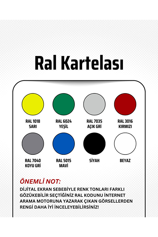 Zemin Boyası, Iç Dış Mekan Uygun, Yüksek Aşınma Direnci, Geniş Renk Seçeneği- Ral: 5015 - 8