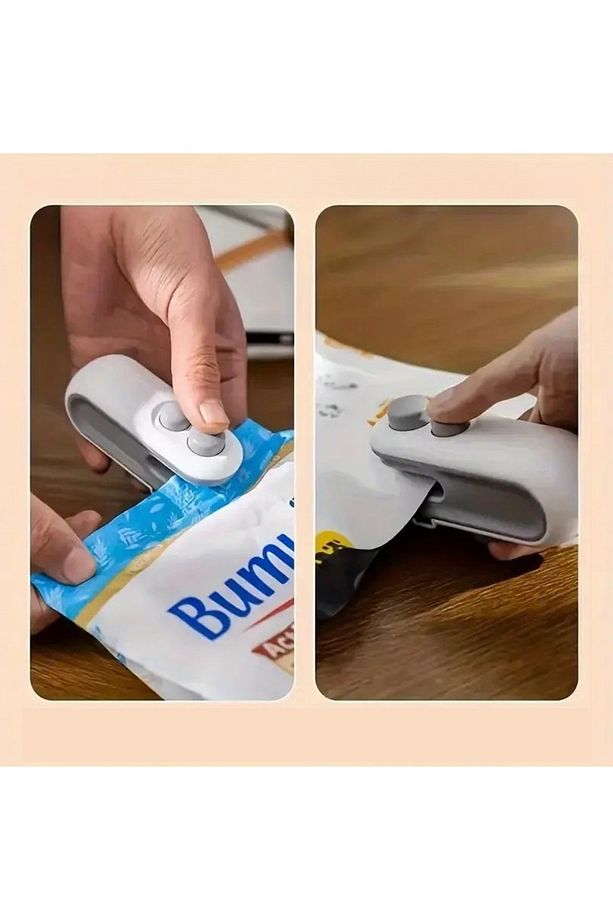 Taşınabilir USB Şarjlı Poşet Mühürleme Makinesi Isıtma ve Kesimli - 8