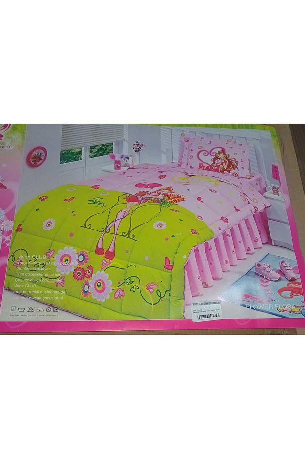 Maxıforce Wınx Club Flower Flora Tek Kişilik Uyku Seti - 1