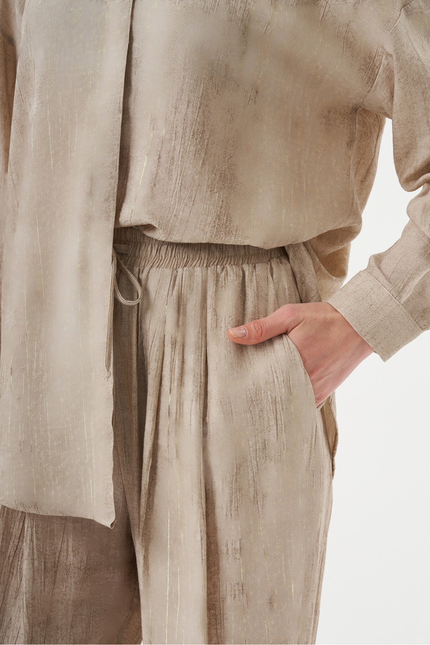 Kadın Gömlek Detaylı Basic Takım 8532 - 6