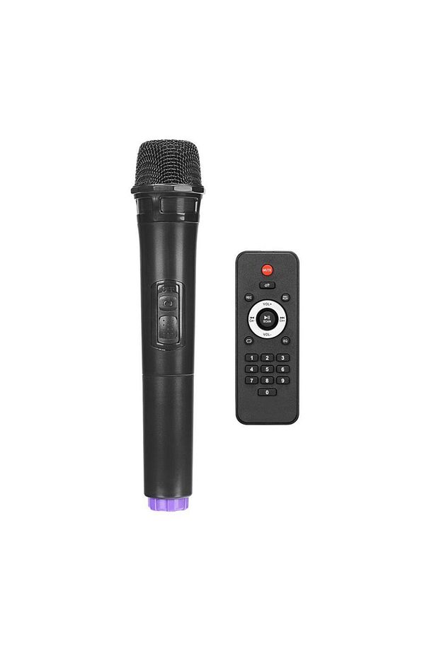 MD-BT106 30W USB/BT/TF/TWS Led Işıklı Kablosuz Mikrofonlu Toplantı-Parti Kule Hoparlör - 5