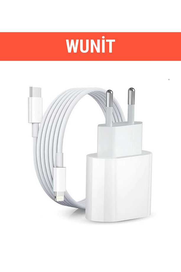 Iphone Tüm Cihazlar Ile Uyumlu Hızlı Şarj Seti Adaptör(TYPE-C) Şarj Kablosu (TYPE-C/LİGTNİNG)w - 4