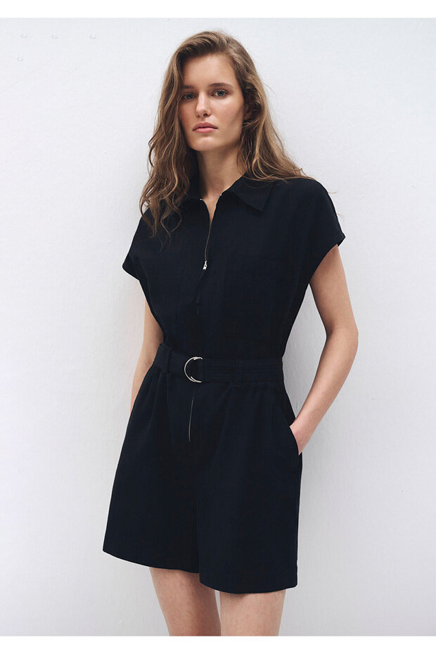 Siyah Tulum 1010988-900 - 1