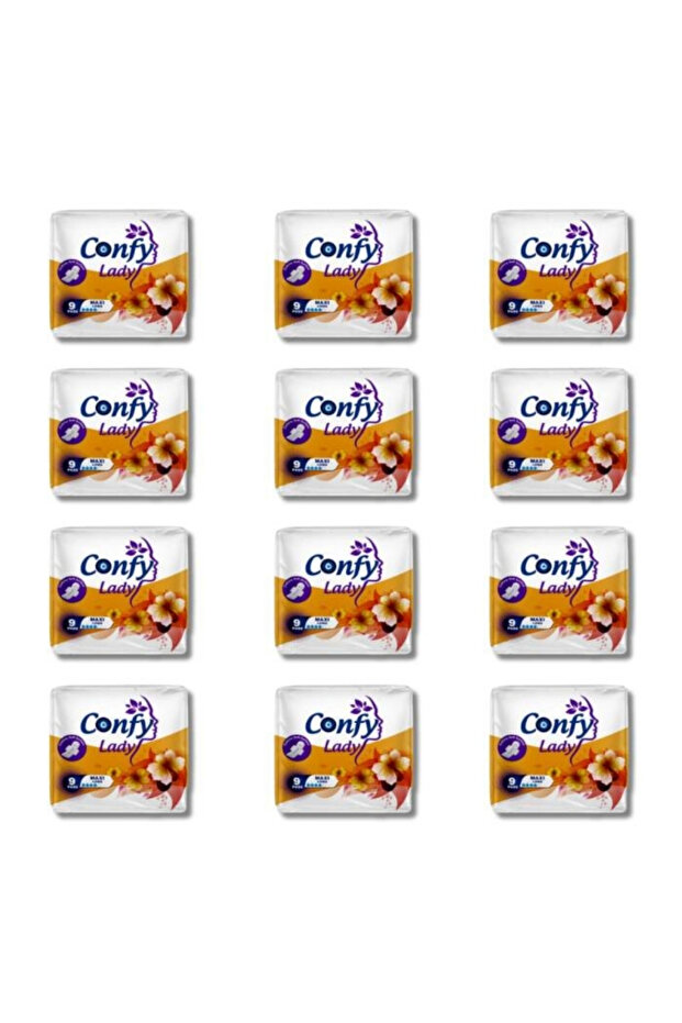 Hygienic Pads Maxi Long 108 Pieces
