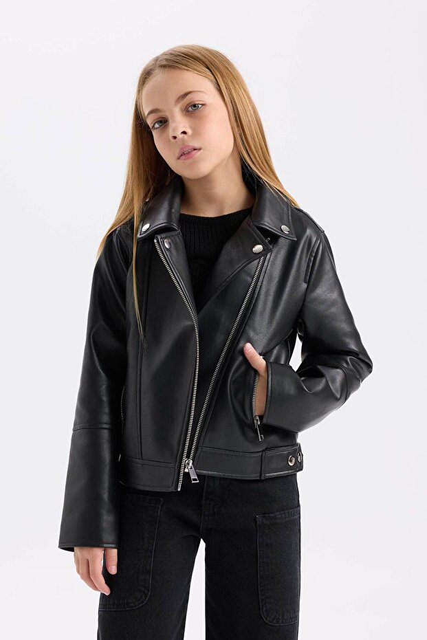 D6921A8 Kız Çocuk Pıu Ceket - 1