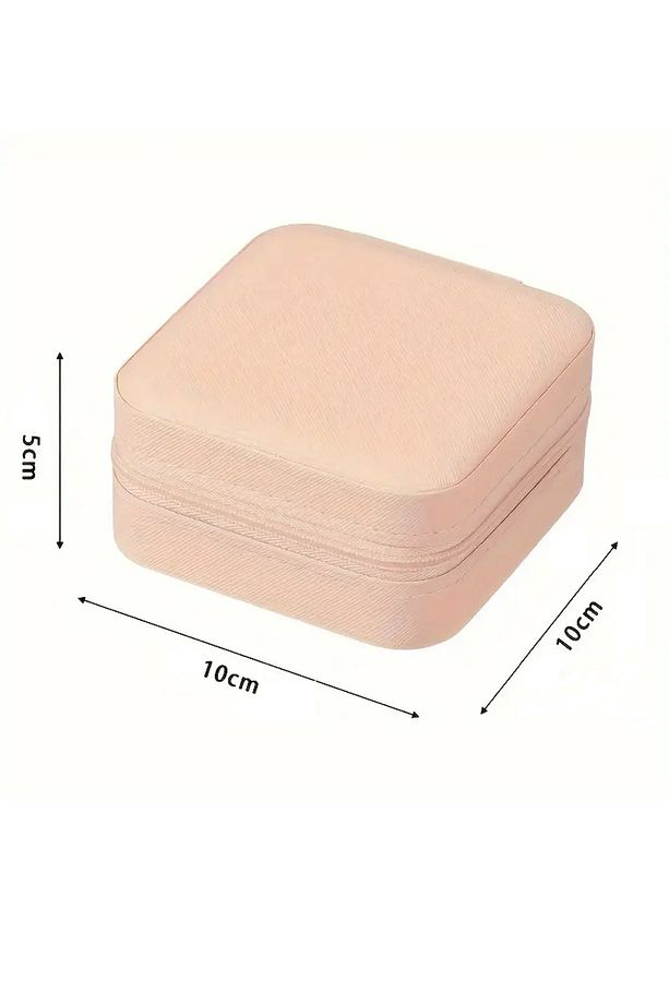 Pembe Takı saklama kutusu mücevher organizeri - 5