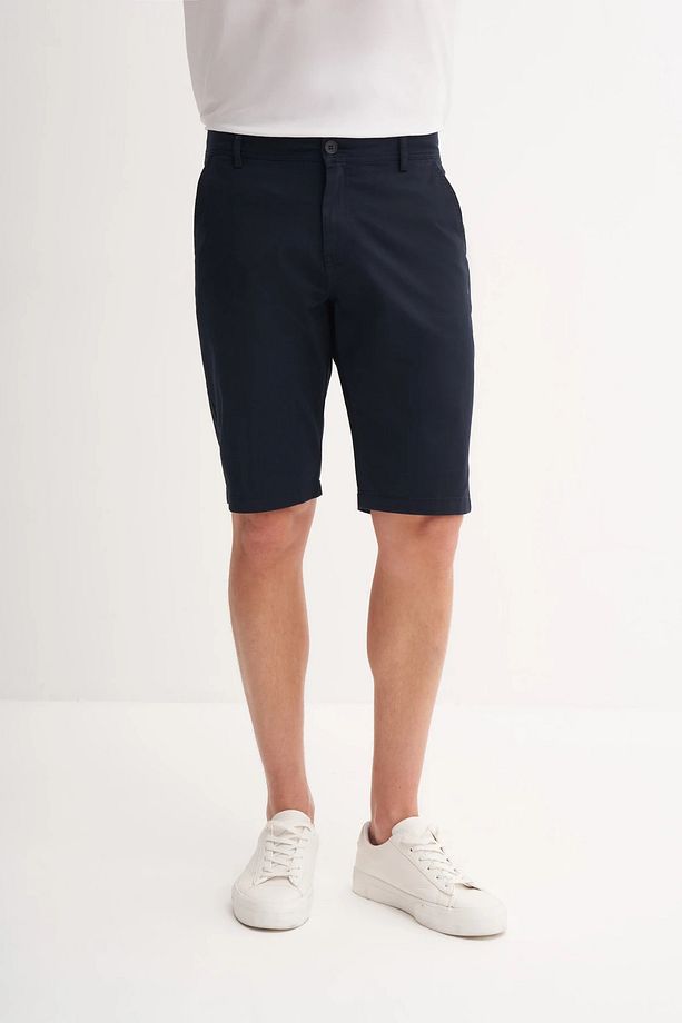 Regular Fit Gabardin Bermuda Şort 6001 - 3