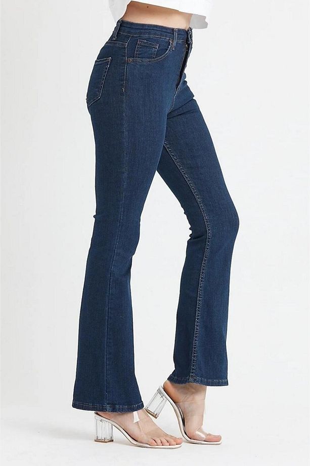 İspanyol Paça Esnek Kot Pantolon SP6109 - 1