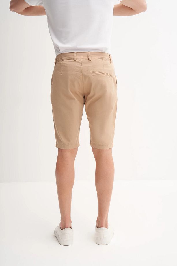 Regular Fit Gabardin Bermuda Şort 6001 - 3