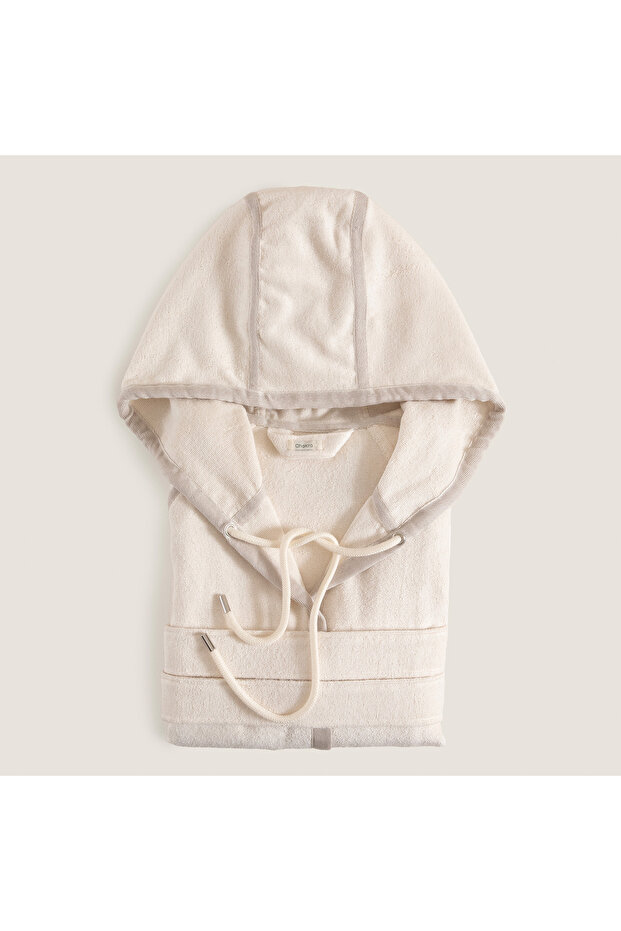 Ferme Unısex Bornoz Natural - 1