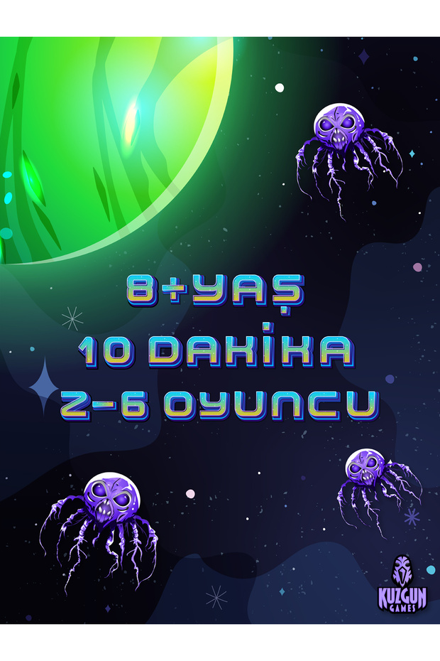 İstila Kart Oyunu Kutu Oyunu Arkadaş Aile Oyunu - 5