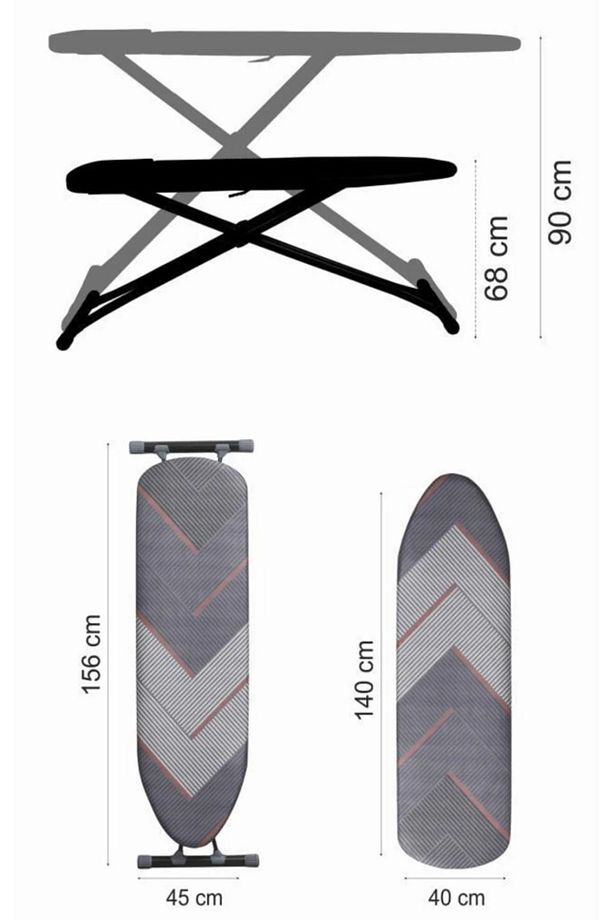Mm154 Masterboard Ütü Masası Mm051 İnova Çamaşır Kurutmalık Seti - 3