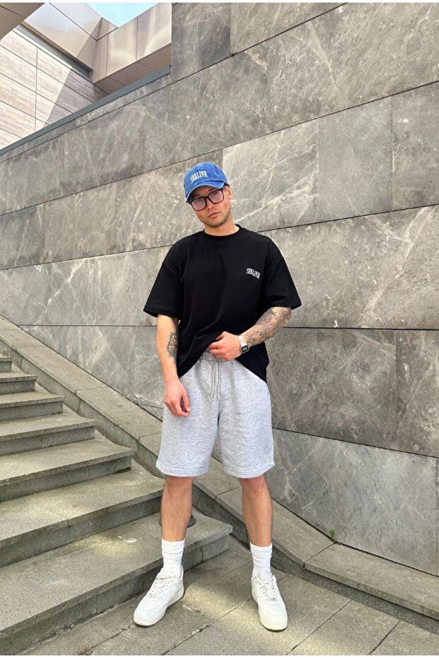 Basic Premium Oversize Şort - 2