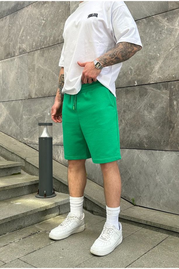 Basic Premium Oversize Şort - 1