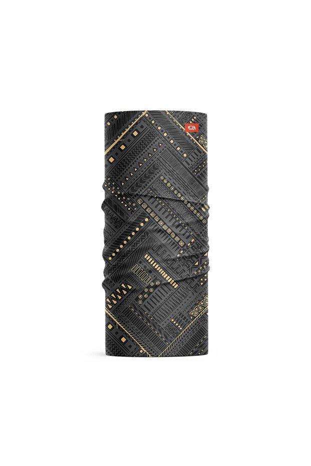 Ethnic Patterned Bandana Outdoor Neck Collar Motorcycle Women Men Buff Multi-Purpose Bandana