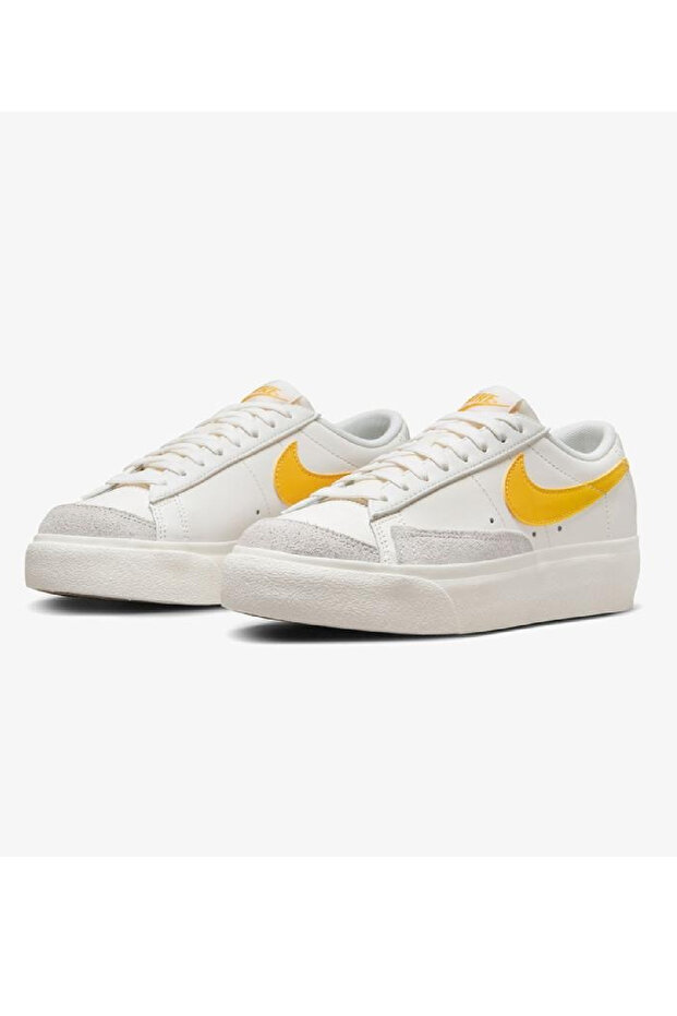 Blazer Low Platform Kadın Beyaz Sneaker - 2